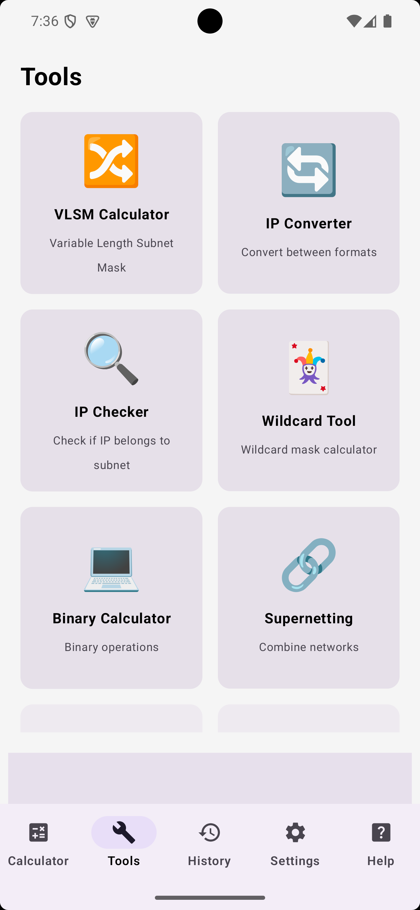 Network tools